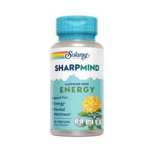 Solaray SharpMind Energy Caffeine-Free 30 VegCaps Solaray SharpMind Energy Caffeine-Free 30 VegCaps