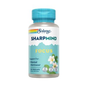 Solaray SharpMind Focus 30 VegCaps Solaray SharpMind Focus 30 VegCaps