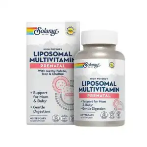 Solaray Women’s Liposomal Multivitamin Prenatal 60 VegCaps