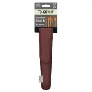 To-Go Ware Reusable Bamboo 4-Piece Utensil Set