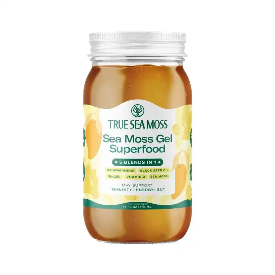 True Sea Moss 5-in-1 Blend Sea Moss Gel Superfood 16 fl. oz. True Sea Moss 5-in-1 Blend Sea Moss Gel Superfood 16 fl. oz.
