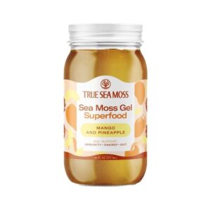 True Sea Moss Mango Pineapple Sea Moss Gel Superfood 16 fl. oz.
