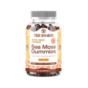 True Sea Moss Original Sea Moss Gummies 60 count