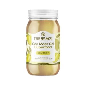 True Sea Moss Soursop Sea Moss Gel Superfood 16 fl. oz.