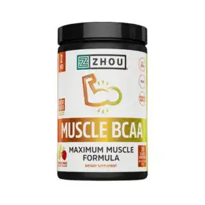 Zhou Tropical Punch Muscle BCAA Powder 9.06 oz.