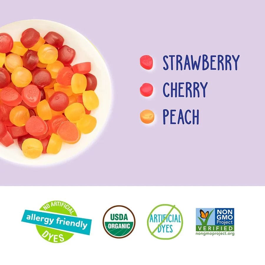 YumEarth Organic Fruit Snacks Grab n' Go Display 12 (2 oz.) packs - Image 4