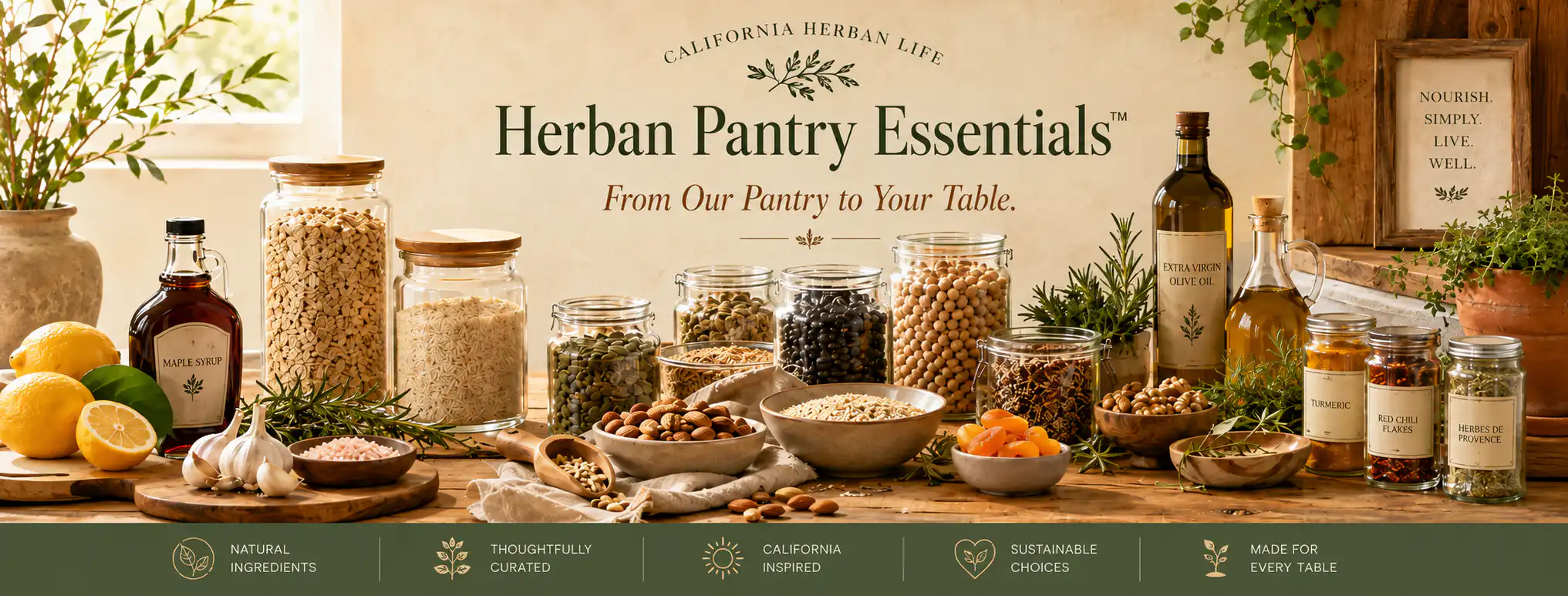 Herban Pantry Essentials