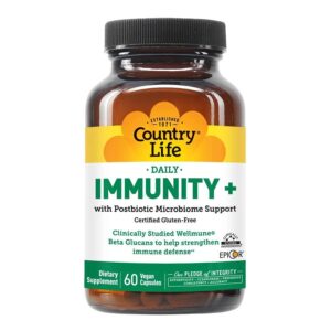 Country Life Immunity+ 60 Vegan Capsules