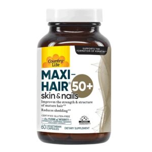Country Life Maxi-Hair 50+ 60 Vegcaps