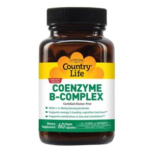 Country Life Coenzyme B-Complex 60 Vegan Capsules