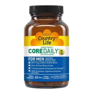 Country Life Core Daily 1 for Men 60 Tablets