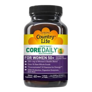 Country Life Core Daily 1 for Women 50+ 60 Tablets