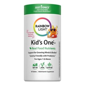 Rainbow Light Kid’s One+ (ages 1+) 90 Tablets