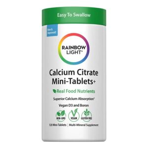 Rainbow Light Calcium Citrate Mini-Tablets+ 120 Mini-Tablets