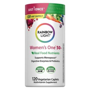 Rainbow Light Women’s One 50+ 120 Vegetarian Caplets