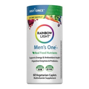 Rainbow Light Men’s One+ 60 Vegetarian Caplets