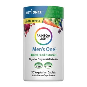 Rainbow Light Men’s One+ 30 Vegetarian Caplets