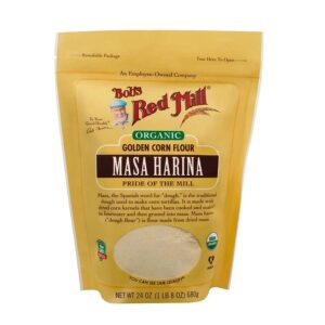 Bob’s Red Mill Organic Masa Harina Golden Corn Flour 24 oz.