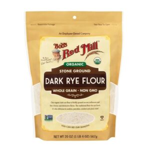 Bob’s Red Mill Organic Dark Rye Flour 20 oz.