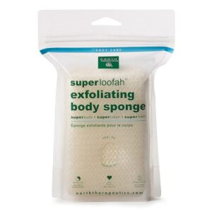 Earth Therapeutics Super Loofah Exfoliating Body Sponge