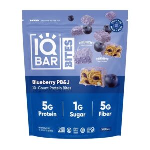 IQBAR Blueberry PB&J Protein Bites 10 count