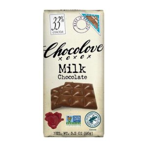 Chocolove Pure Milk Chocolate Large Bar 3.2 oz.