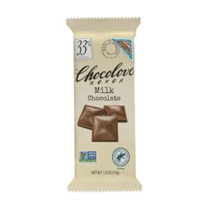 Chocolove Pure Milk Chocolate Mini Bar 1.3 oz.