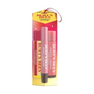 Burt’s Bees Holiday Mistletoe Kiss Pink Lip Gift Set