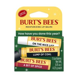 Burt’s Bees Holiday Naughty Nice Holiday Spice Lip Balm Gift Set
