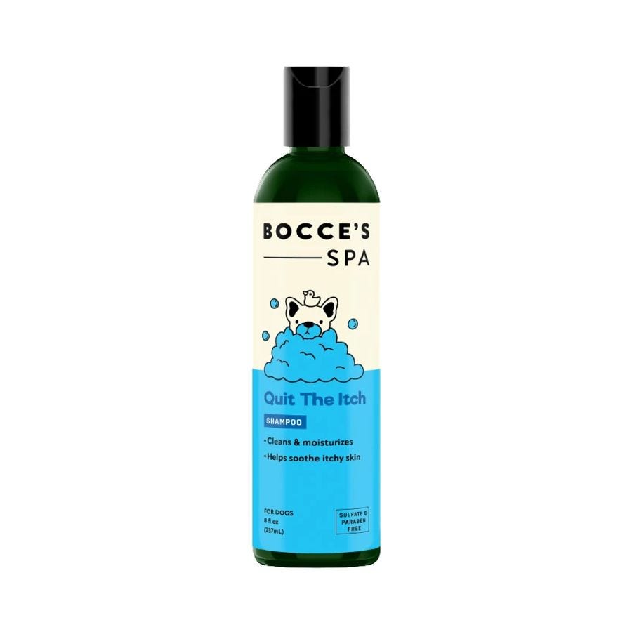 Bocce’s Bakery Quit The Itch Dog Shampoo 8 fl. oz. Bocce’s Bakery Quit The Itch Dog Shampoo 8 fl. oz.