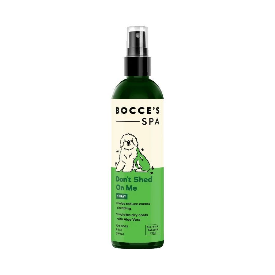 Bocce’s Bakery Don’t Shed On Me Dog Spray 8 fl. oz. Bocce’s Bakery Don’t Shed On Me Dog Spray 8 fl. oz.