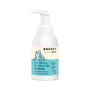 Bocce’s Bakery Don’t Worry, Don’t Rinse Me Dog Shampoo 18 fl. oz.