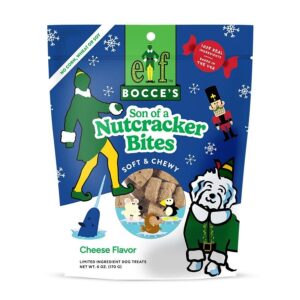 Bocce’s Bakery Son of a Nutcracker Bites Soft & Chewy Dog Treats (6 oz)