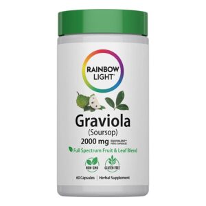 Rainbow Light Graviola Soursop 2000 mg 60 Capsules