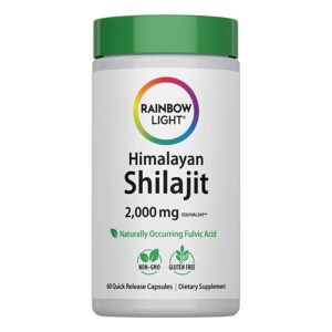 Rainbow Light Himalayan Shilajit 2,000 mg 60 Quick Release Capsules