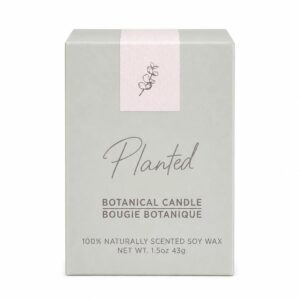 Planted Candles Eucalyptus Classic Soy Candle 1.5 oz.