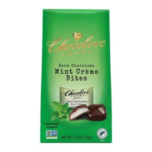 Chocolove Mint Creme in Dark Chocolate Bites 3.5 oz.
