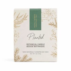 Planted Candles Christmas Tree Seasonal Holiday Candle 9 oz.