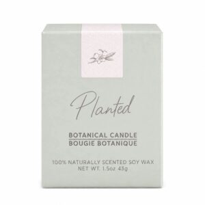 Planted Candles Vanilla & Coconut Classic Soy Candle 1.5 oz.