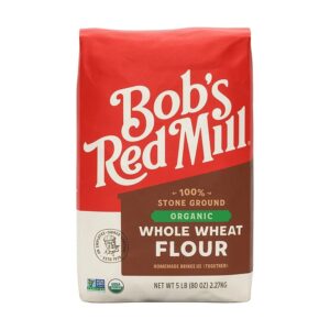 Bob’s Red Mill Organic Whole Wheat Flour 80 oz. bag