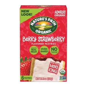 Nature’s Path Strawberry Organic Frosted Toasted Pastries 11 oz.