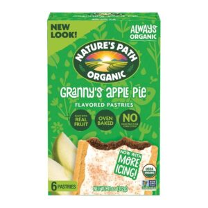 Nature’s Path Granny’s Apple Pie Organic Frosted Toasted Pastries 11 oz.