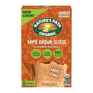 Nature’s Path Brown Sugar Cinnamon Organic Frosted Toasted Pastries 11 oz.