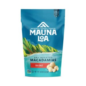 Mauna Loa Hawaiian Sea Salt Macadamia Nuts 4 oz.