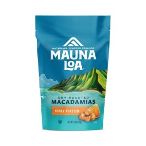 Mauna Loa Honey Roasted Macadamia Nuts 4 oz.