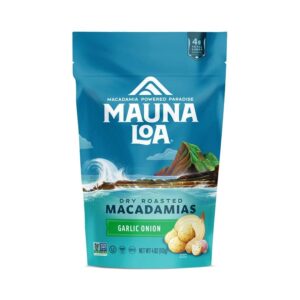 Mauna Loa Garlic Onion Macadamia Nuts 4 oz.