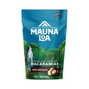 Mauna Loa Dark Chocolate Covered Macadamia Nuts 4 oz.