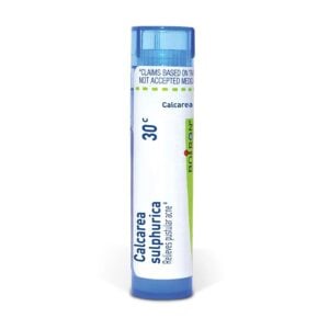 Boiron Calcarea Sulphurica 30c Meltaway Pellets 80 count