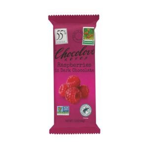 Chocolove Raspberries in Dark Chocolate Mini Bar 1.3 oz.