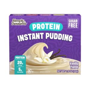 Simply Desserts Vanilla Protein Instant Pudding 1.8 oz.